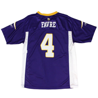 Minnesota Vikings NFL Purple #4 Favre Jersey (S)