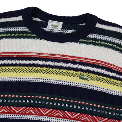 00s Lacoste Coogi Style Knitted Jumper (L)