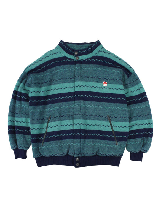 90s Marlboro Green Knitted Jacket (L)