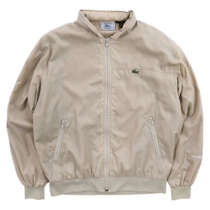 80s Lacoste Izod Cream Light Jacket (L)