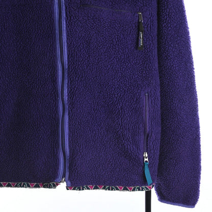 Patagonia Purple Sherpa Fleece Jacket (L)