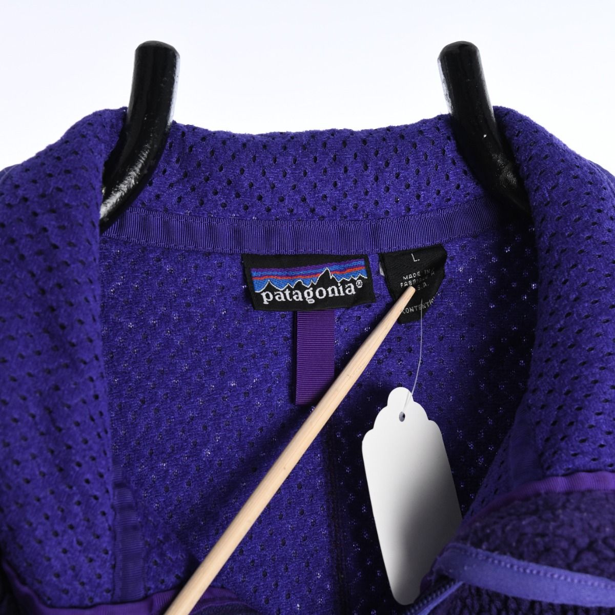 Patagonia Purple Sherpa Fleece Jacket (L)