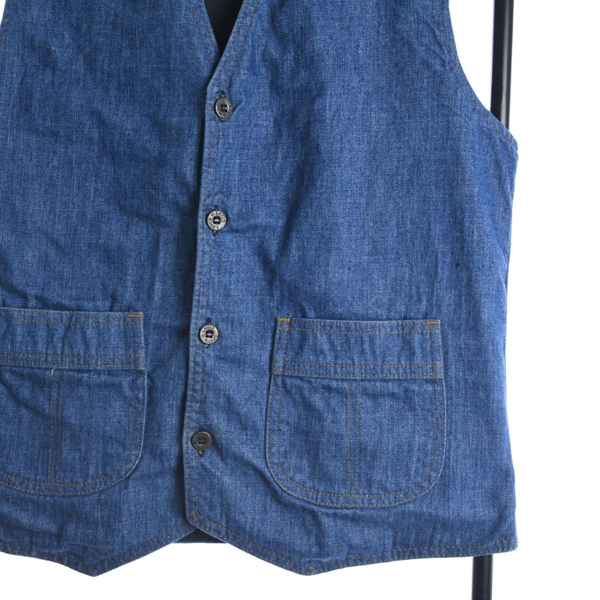 70s Levi's Blue Denim Vest (S)