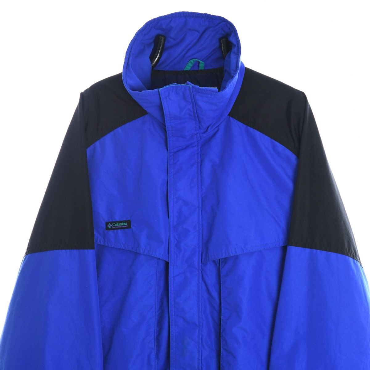 90s Columbia Blue Parachute Light Jacket (L)