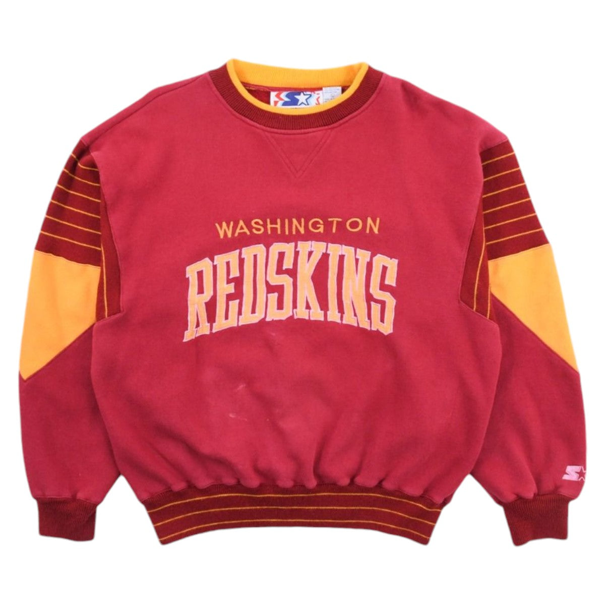 90s Washington Reskins Starter Red Embroidered Sweatshirt (S)