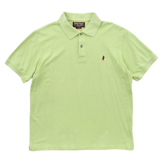 00s Marlboro Green Embroidered Polo Top (L)