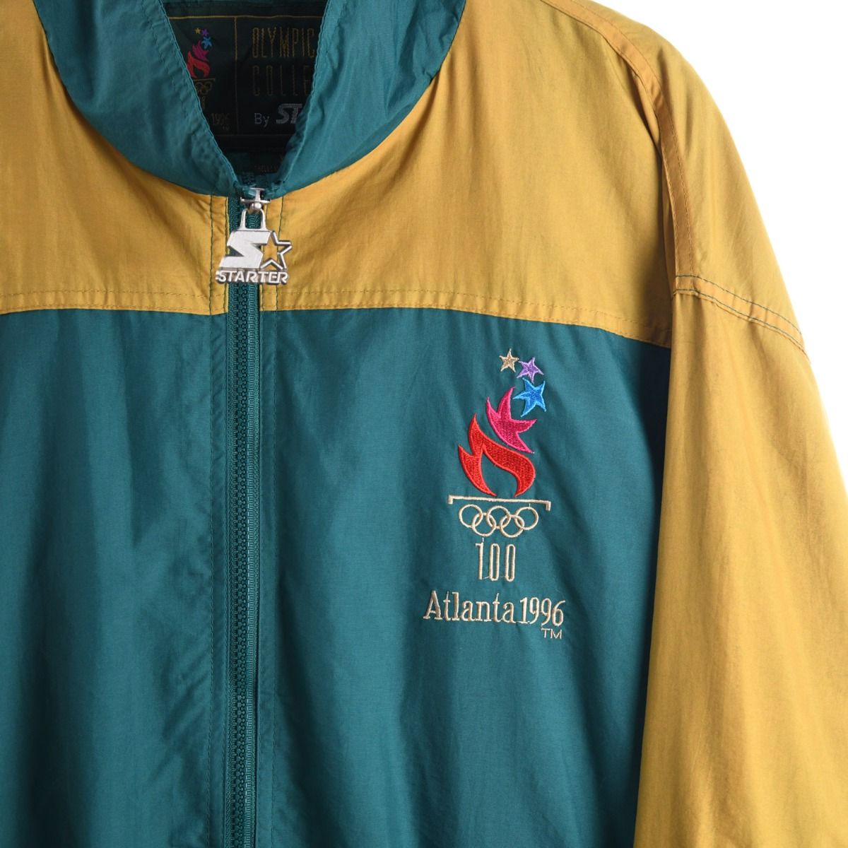 1996 Atlanta Olympics Starter Green Light Jacket (XXL)