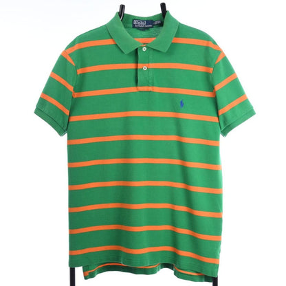 00s Polo Ralph Lauren Green Polo Top (M)