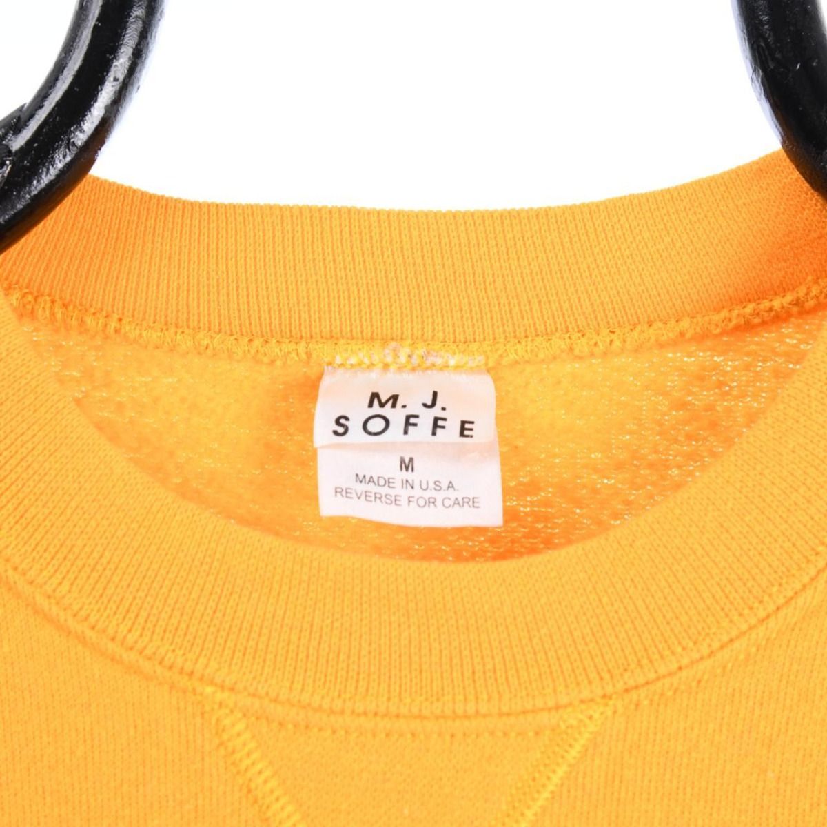 90s Storm Soda Yellow Embroidered Sweatshirt (S)