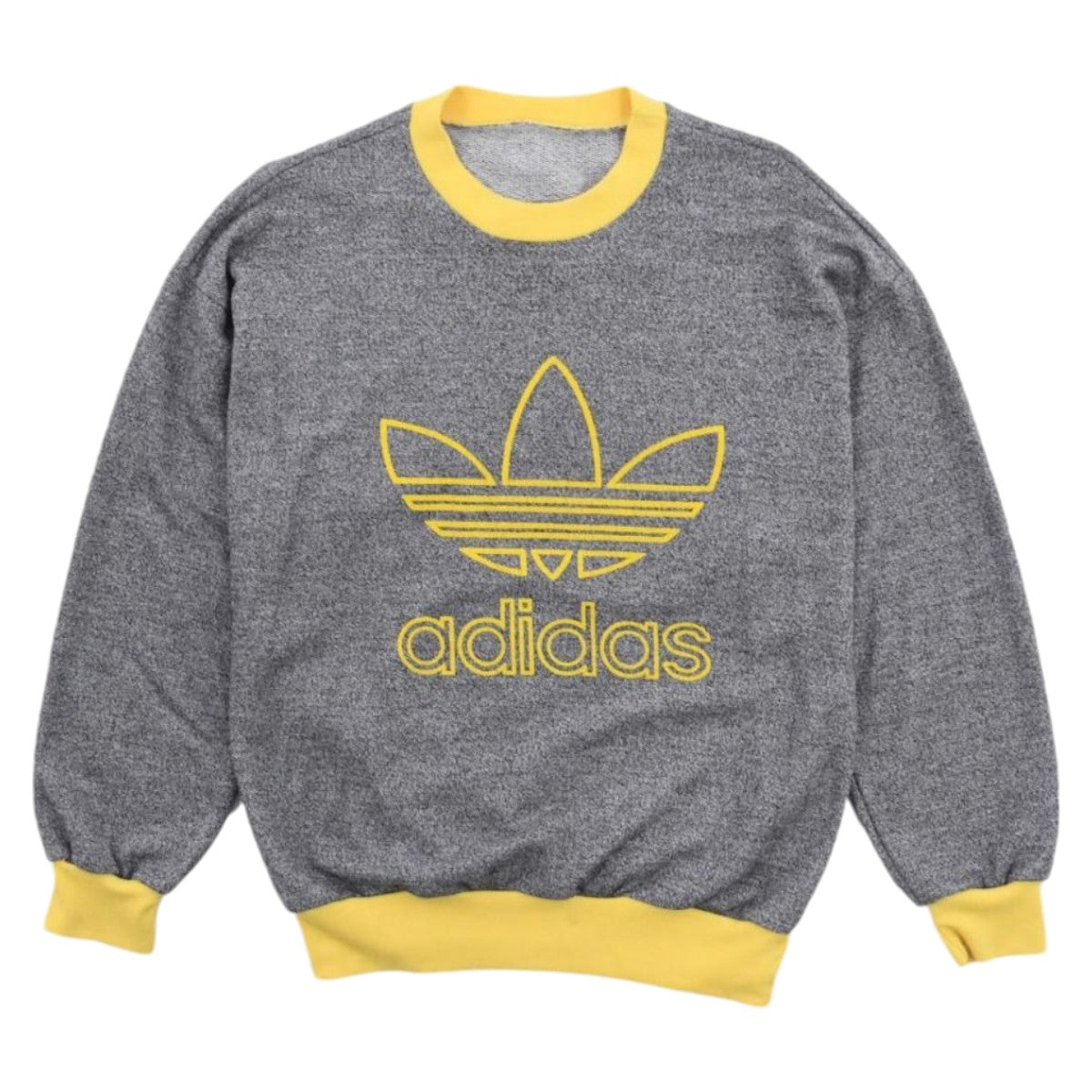 90s Adidas Grey Sweatshirt (S)