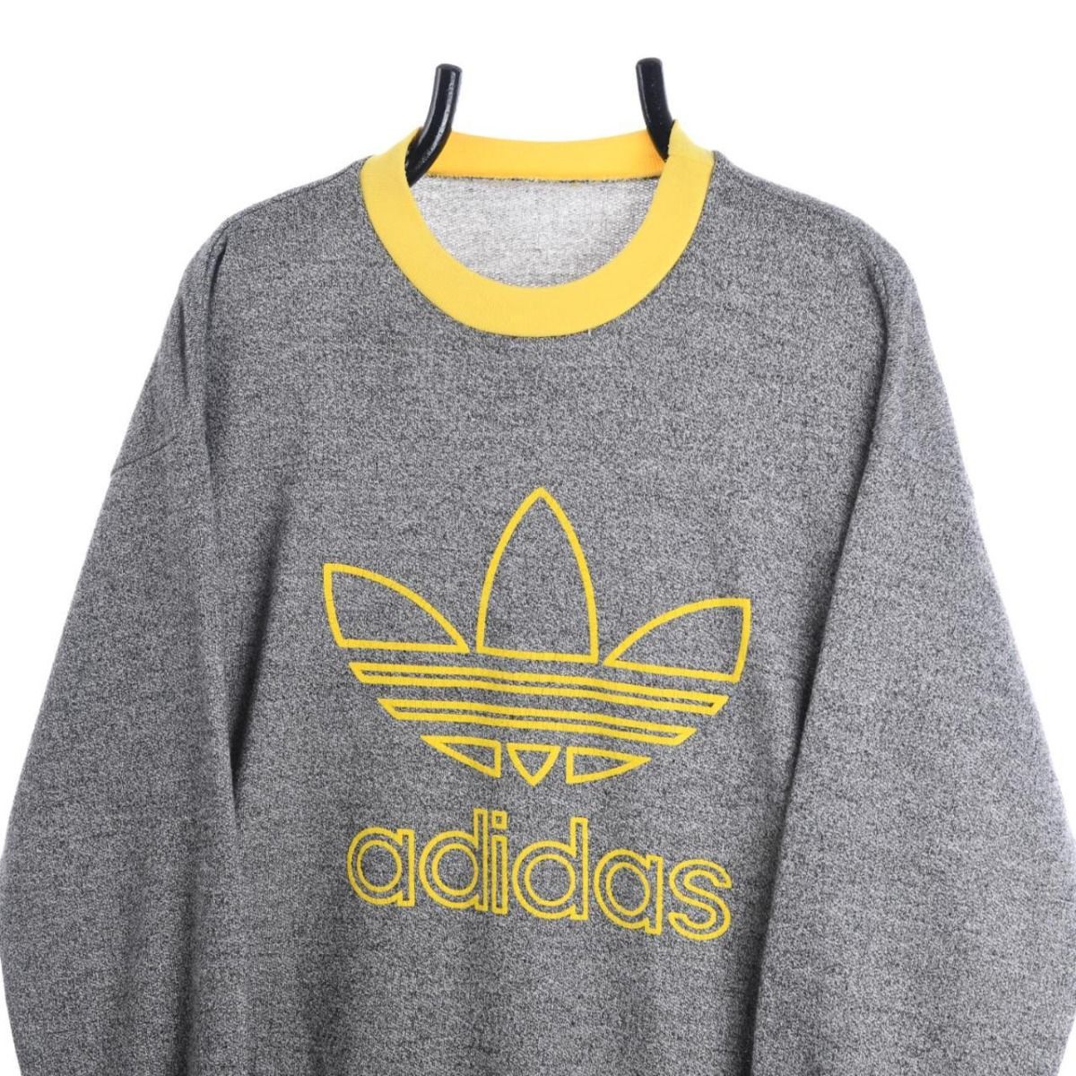 90s Adidas Grey Sweatshirt (S)