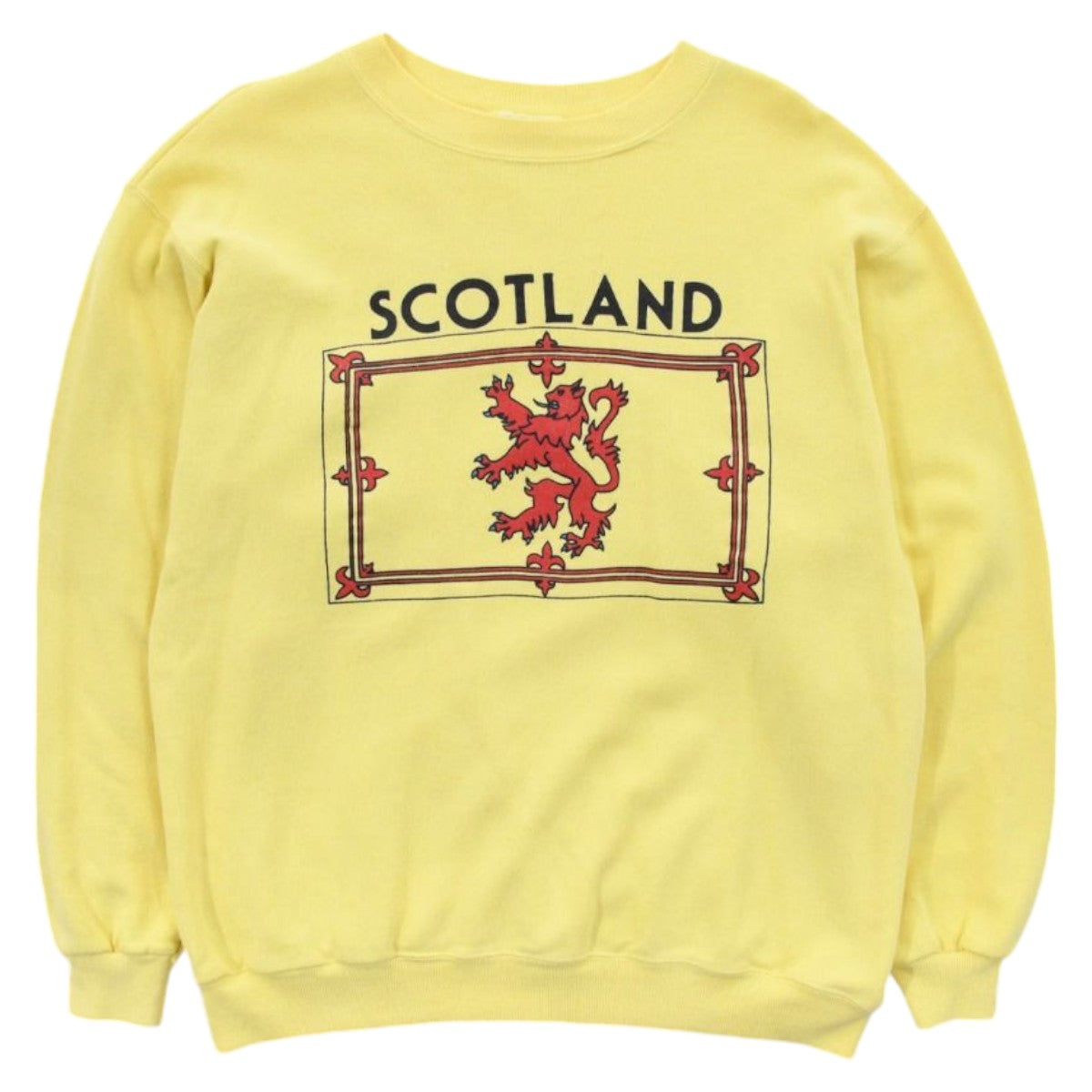 90s Hanes Scotland Yellow Sweatshirt (S)