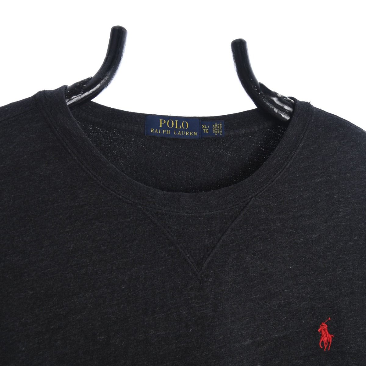 Polo Ralph Lauren Grey Embroidered Sweatshirt (XL)