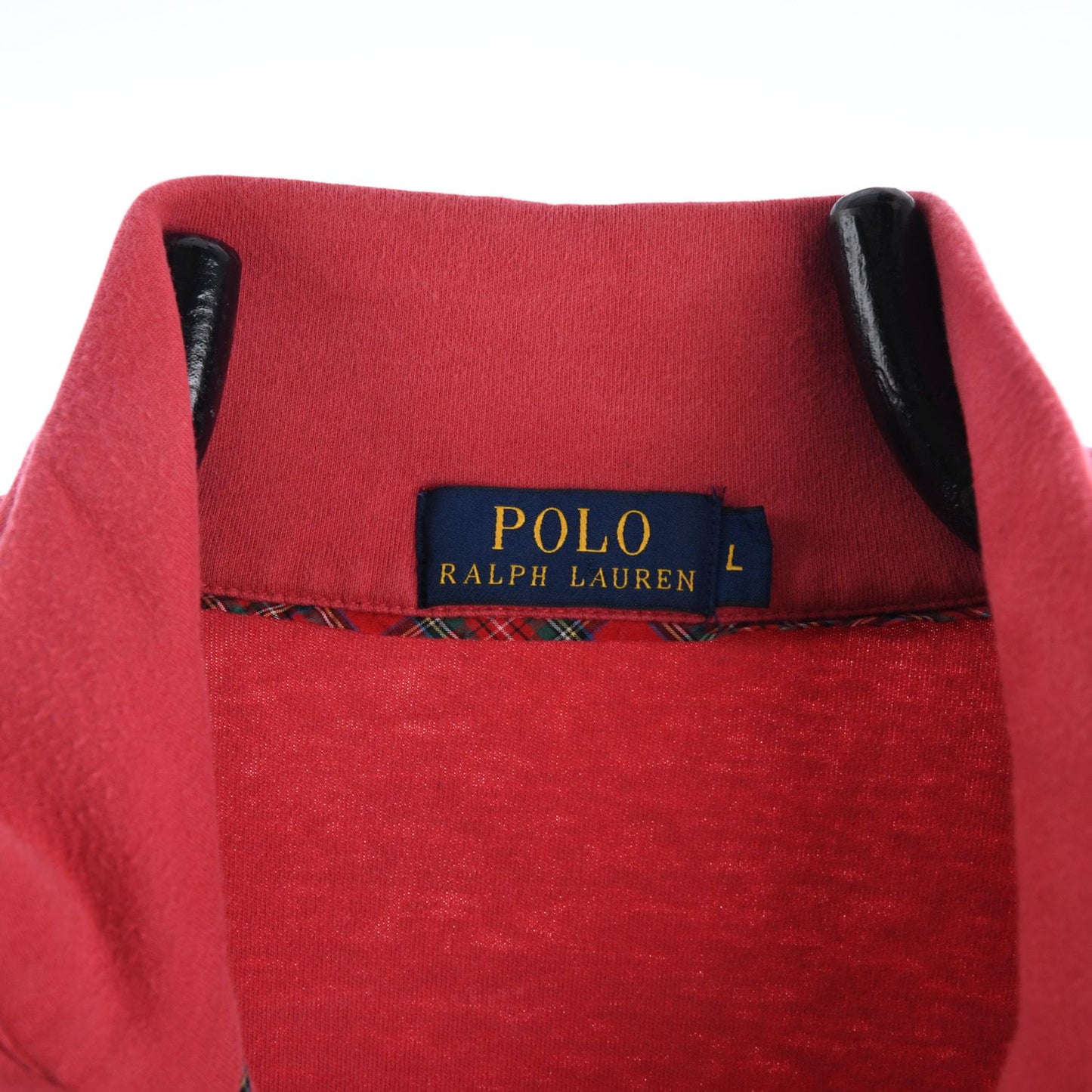 Polo Ralph Lauren Coral Pink Embroidered 1/4 Zip Sweatshirt (L)