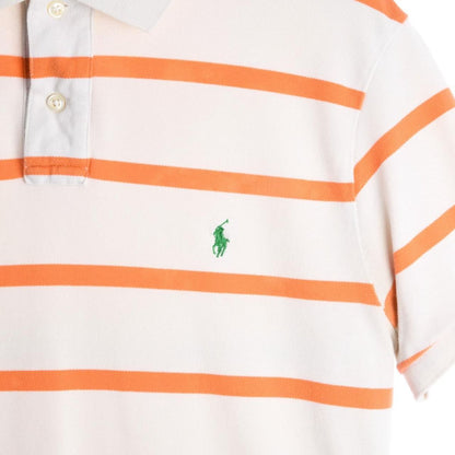 00s Polo Ralph Lauren White Polo Top (M)