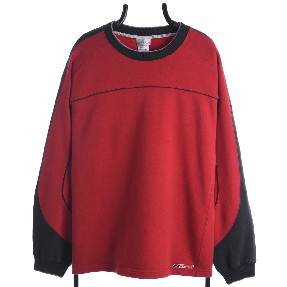 00s Reebok Red Embroidered Sweatshirt (L)