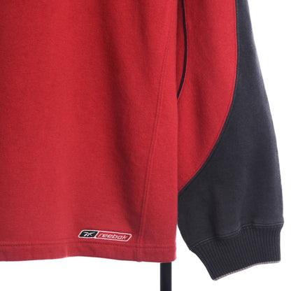 00s Reebok Red Embroidered Sweatshirt (L)