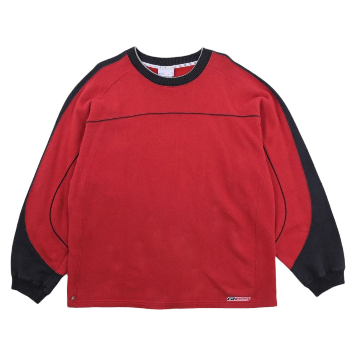 00s Reebok Red Embroidered Sweatshirt (L)