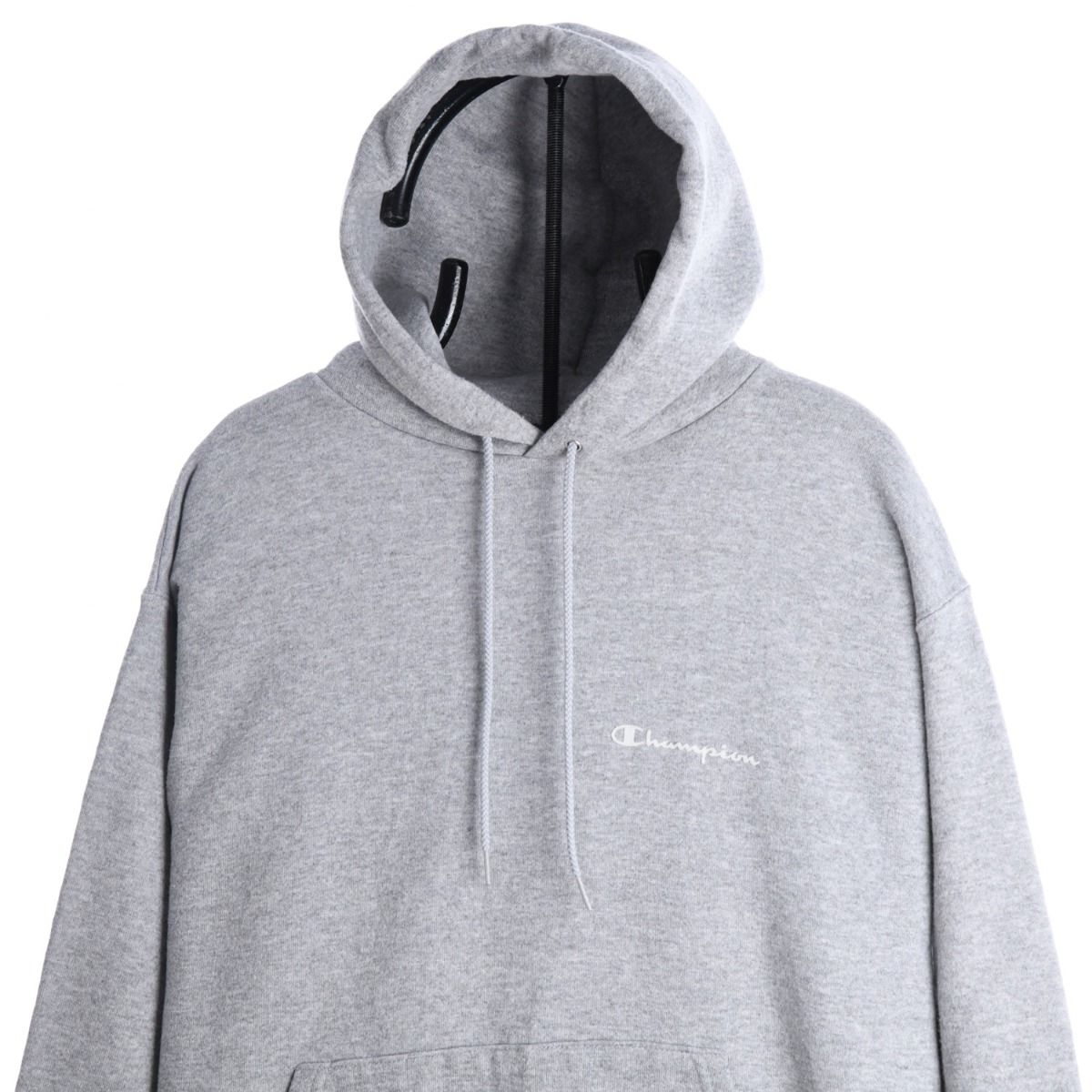 00s champion Grey Embroidered Hoodie (S)