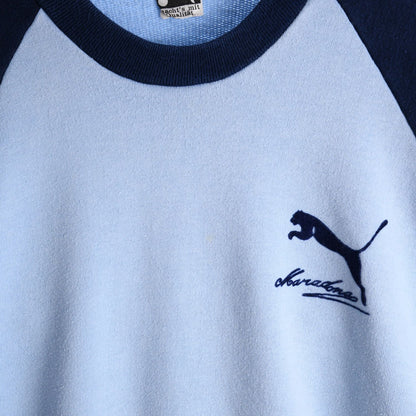 1960s Puma Maradona Blue Sweatshirt (L)