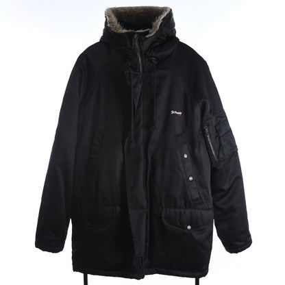 90s Schott Black Heavy Coat (XL)