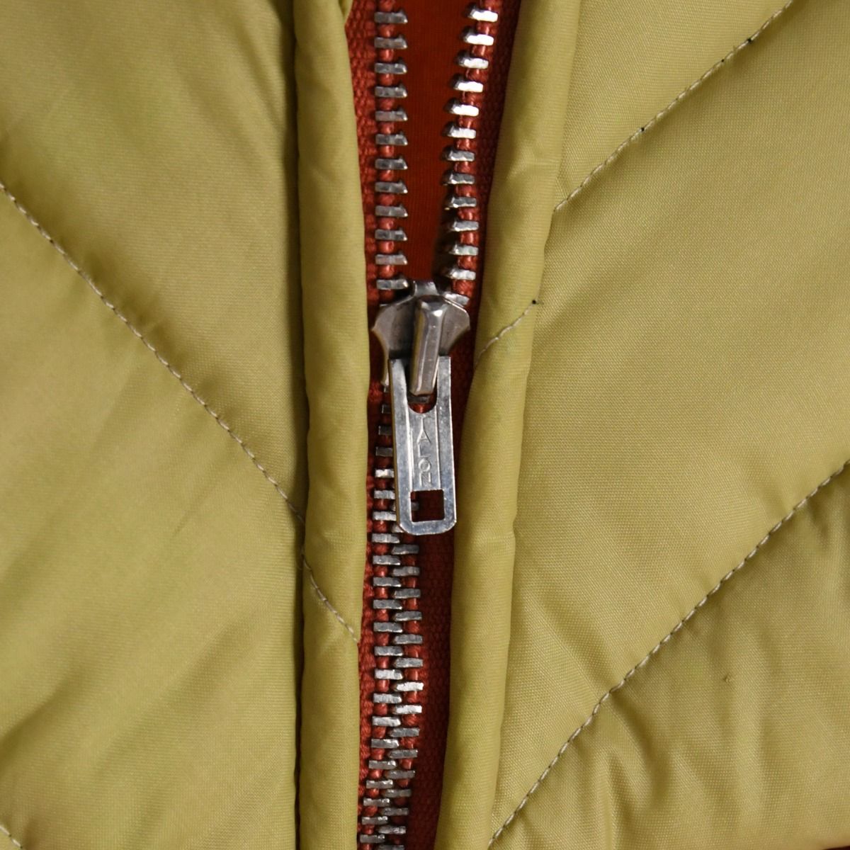 70s Wrangler Brown Down Gilet (M)