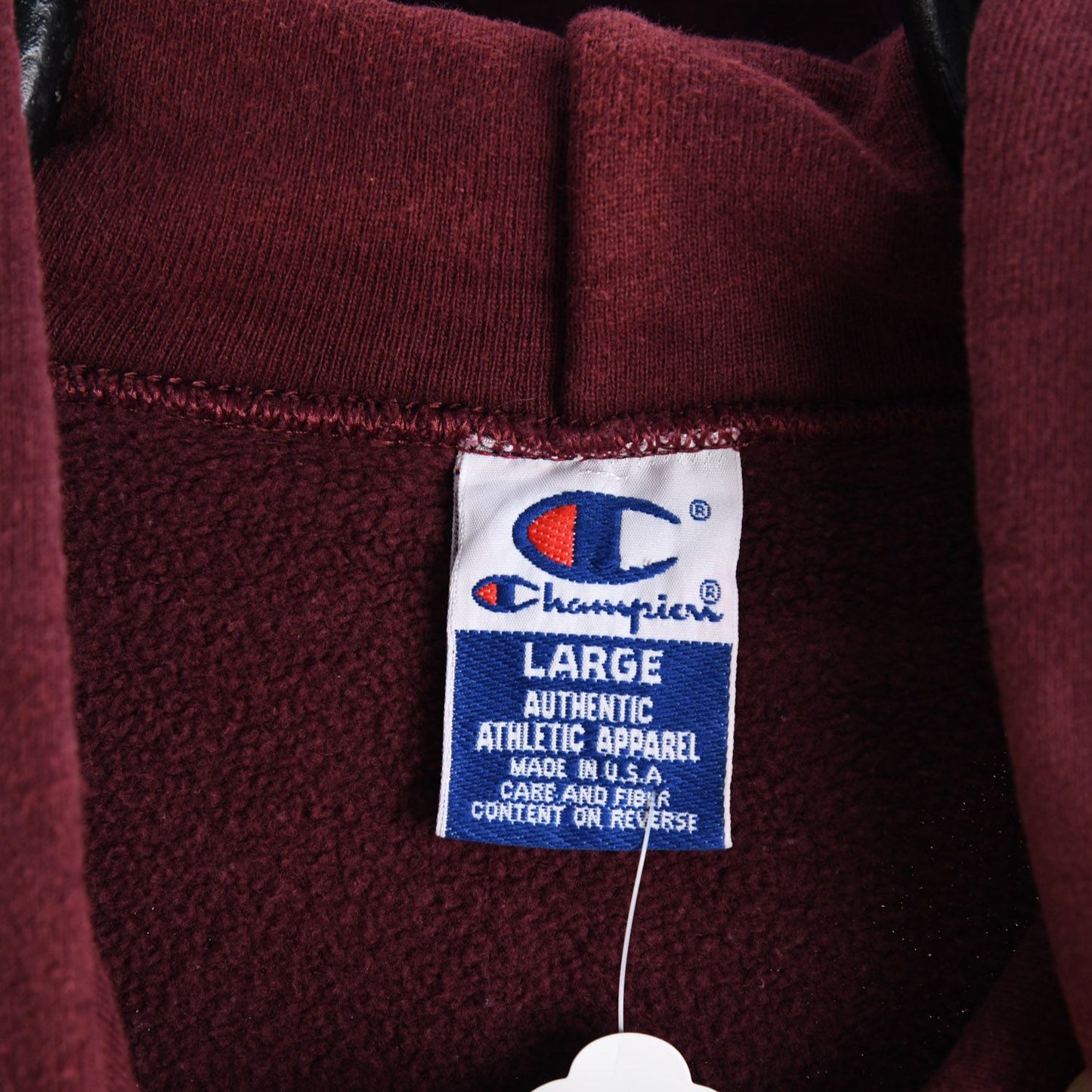 Champion Burgundy Heavy Hoodie (M)