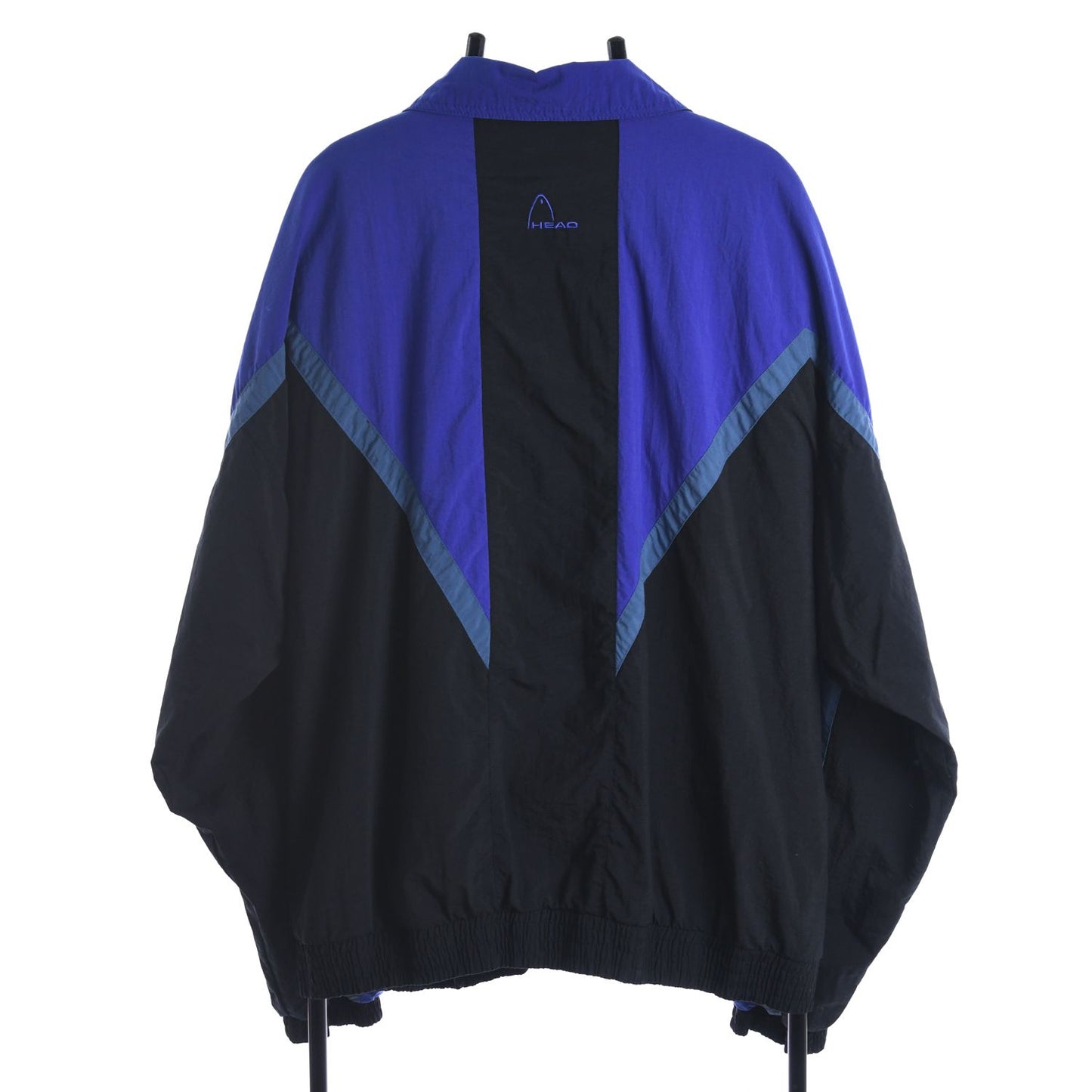 90s Head Black/Purple Shell Track Jacket (XXL)