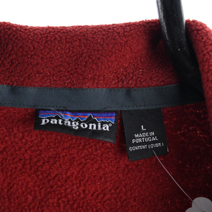 90s Patagonia Red Full Zip Fleece Jacket (XL)