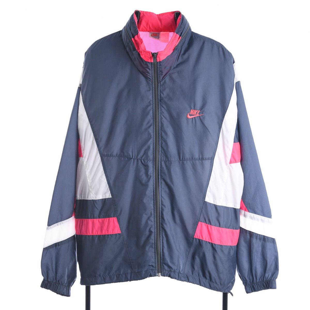 90s Nike Grey Shell Light Jacket (L)