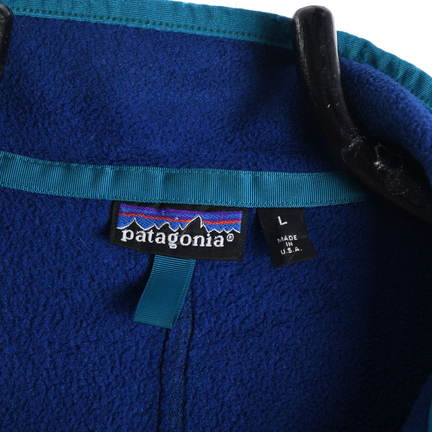 00s Patagonia Blue Full Zip Fleece jacket (L)