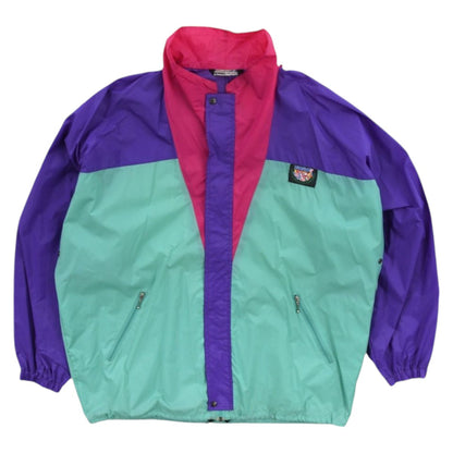 90s K-Way Green Light Jacket (XXL)