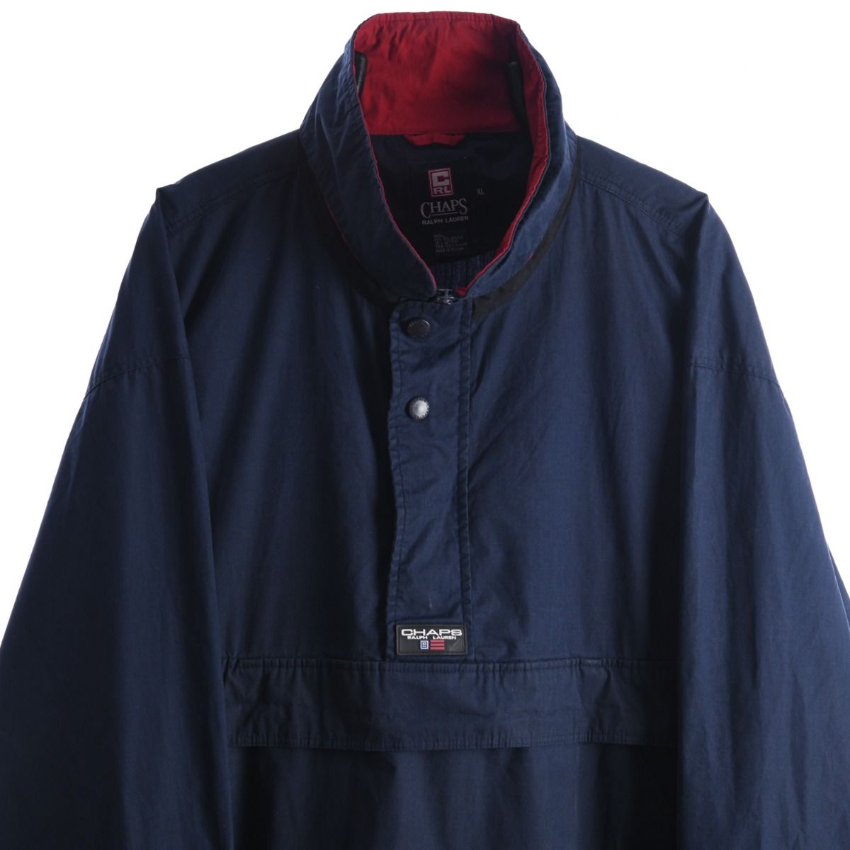 90s Chaps Ralph Lauren Navy Pullover Light Jacket (XXL)