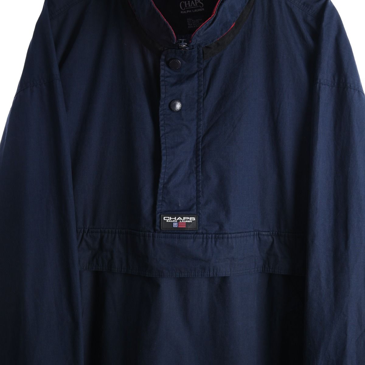 90s Chaps Ralph Lauren Navy Pullover Light Jacket (XXL)