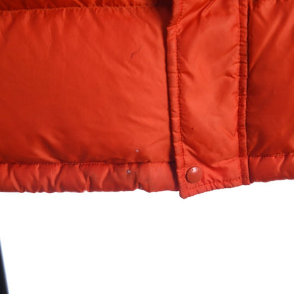 00s Polo Ralph Lauren Orange Down Puffer Jacket (XL)