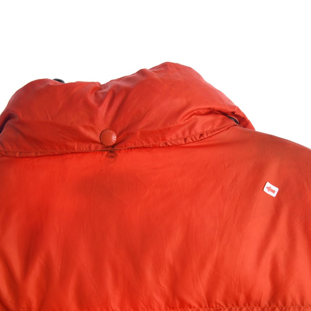 00s Polo Ralph Lauren Orange Down Puffer Jacket (XL)