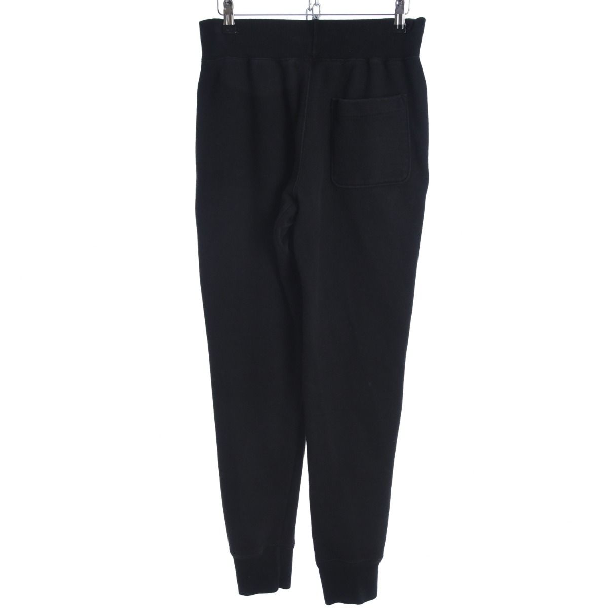 00s Champion Reverse Weave Black Heavy Tracksuit Bottoms (S)