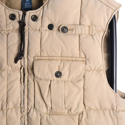 00s Polo Ralph Lauren Beige Down Gilet (S)