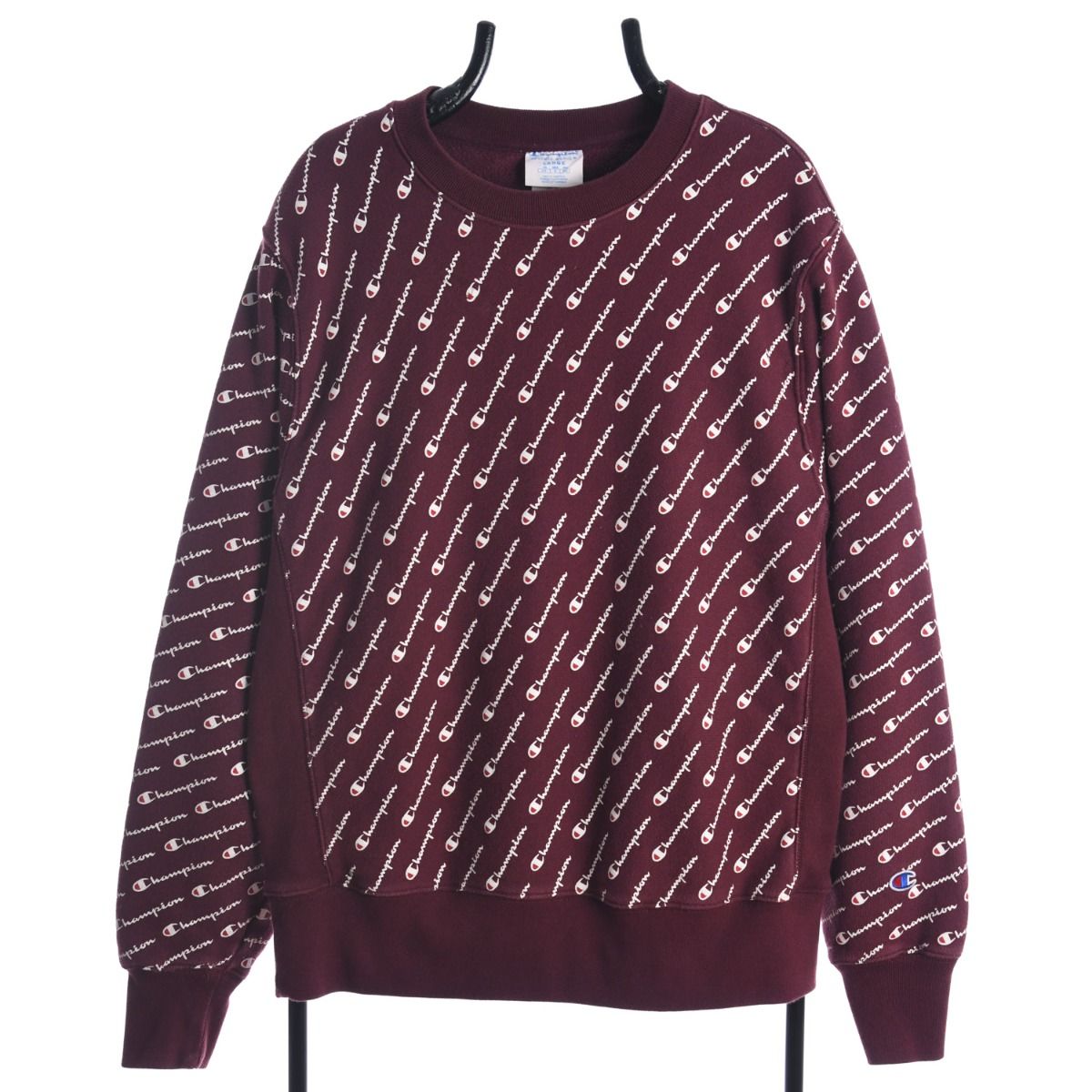 00s Champion Burgundy Reverse Weave Sweatshirt (L)