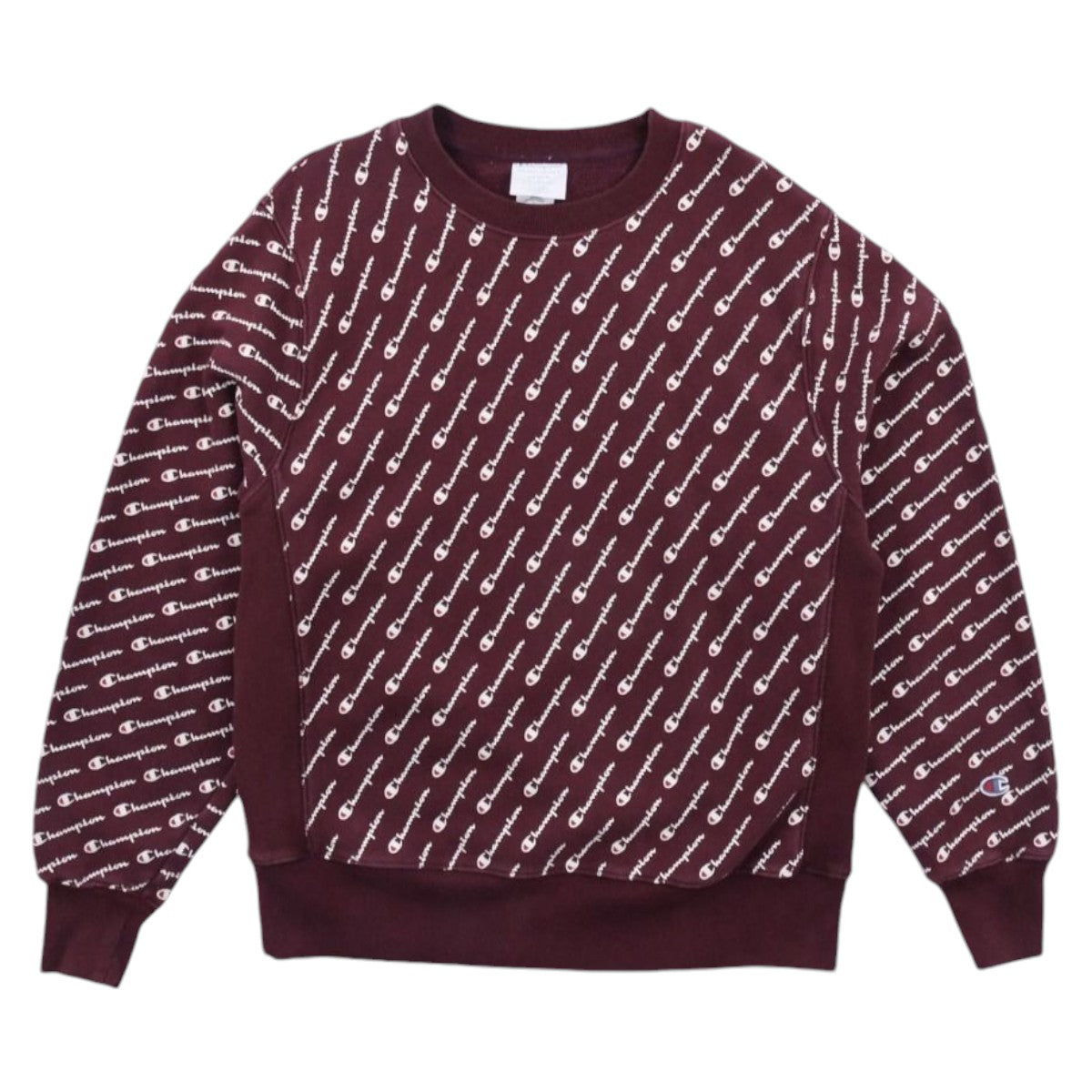 00s Champion Burgundy Reverse Weave Sweatshirt (L)