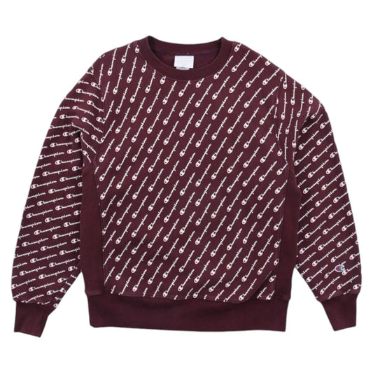 00s Champion Burgundy Reverse Weave Sweatshirt (L)