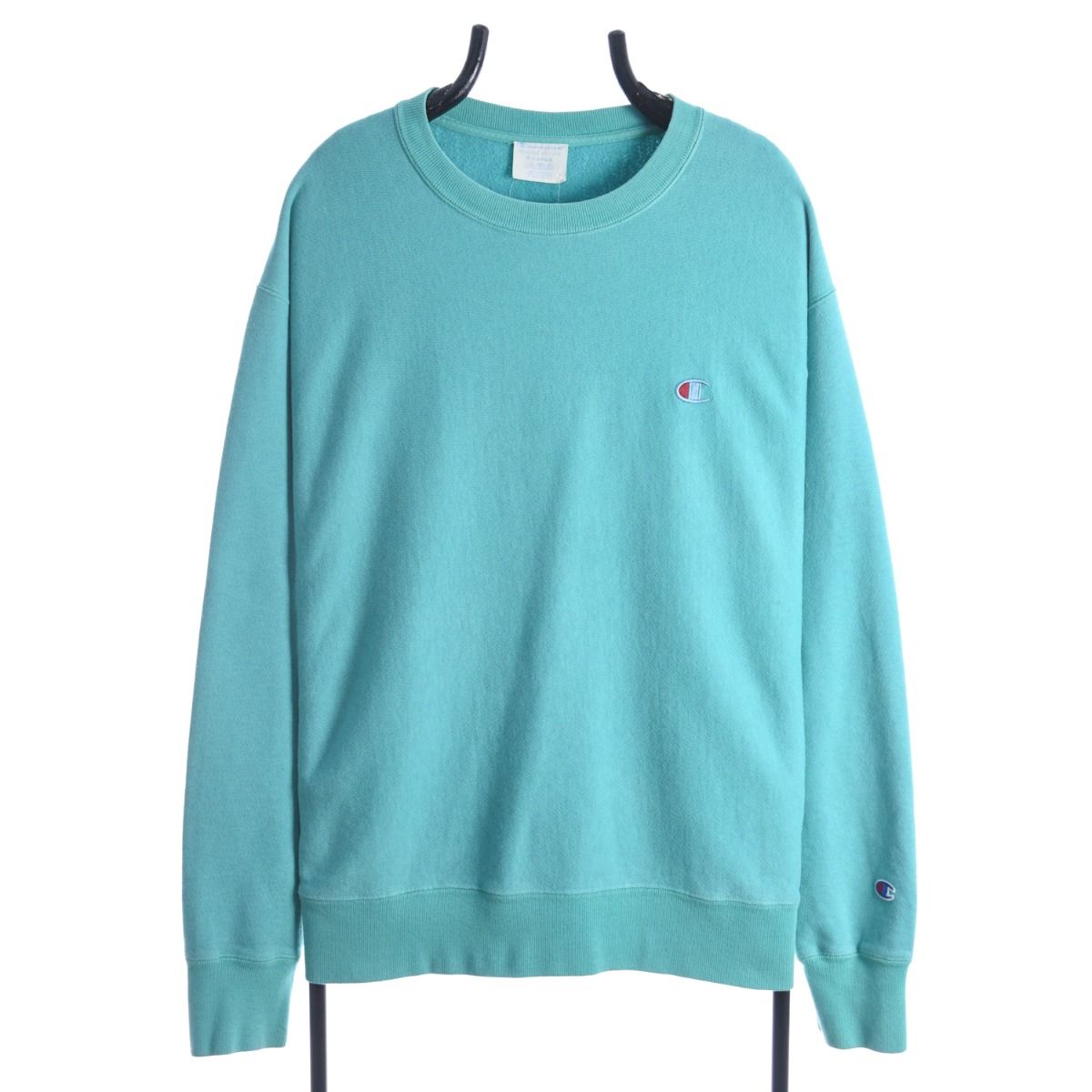 90s Champion Blue Reverse Weave Heavy Sweatshirt (XL)