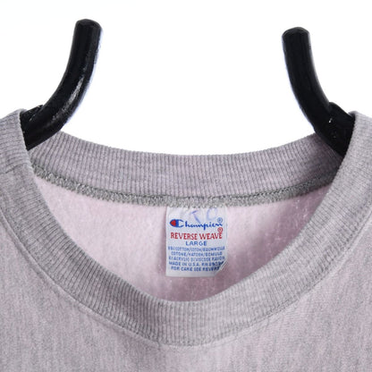 00s Champion Tennis Reverse Weave Grey Sweatshirt (M)