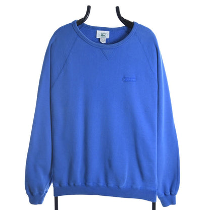 80s Lacoste Izod Blue Embroidered Sweatshirt (L)