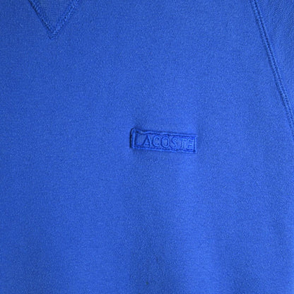 80s Lacoste Izod Blue Embroidered Sweatshirt (L)