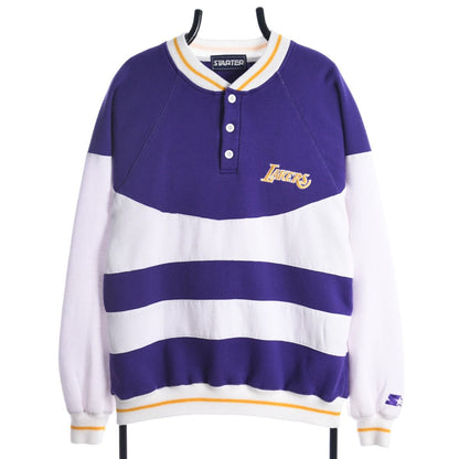 90s La Lakers Starter Embroidered Sweatshirt (M)