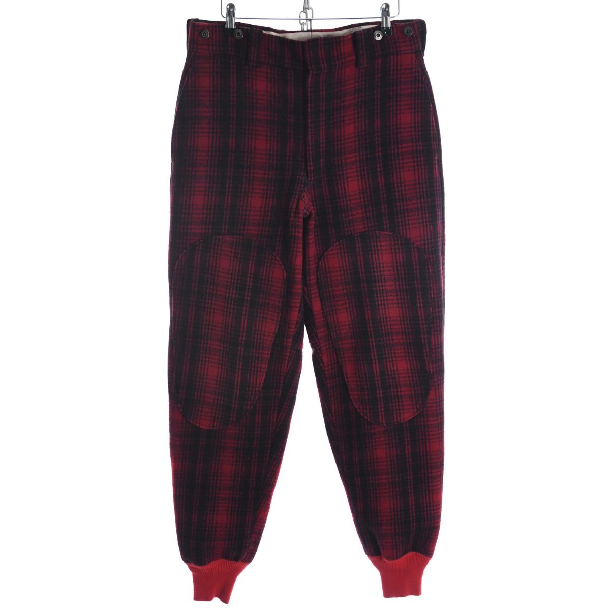 70s Woolrich Red Woolen Mills Heavy Trousers (W32" X L31.5")