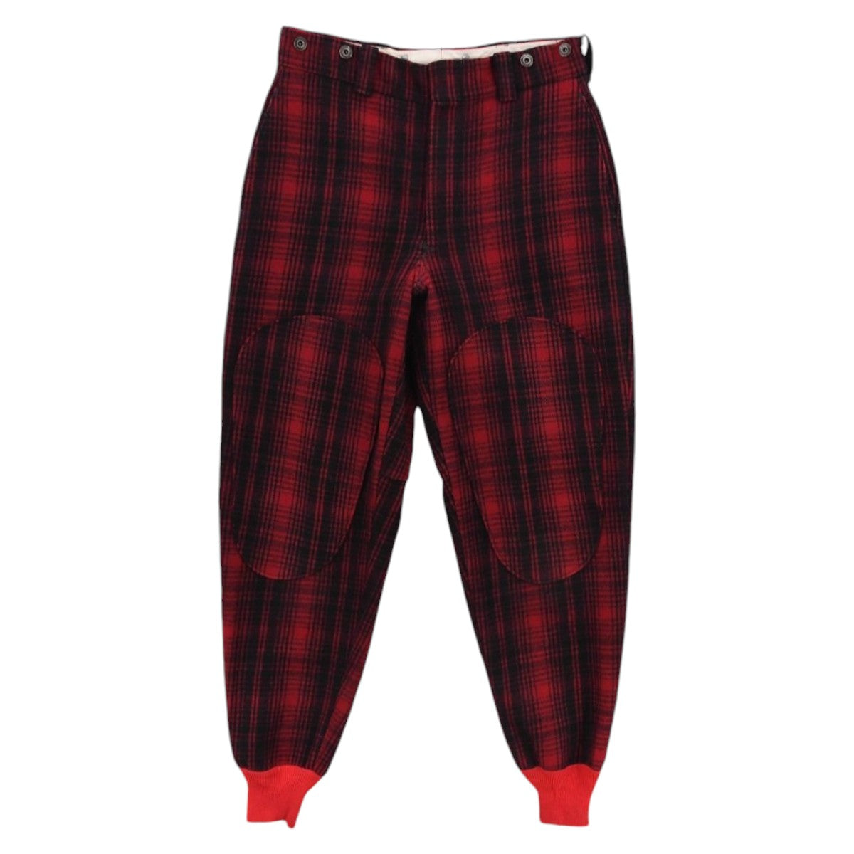 70s Woolrich Red Woolen Mills Heavy Trousers (W32" X L31.5")