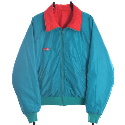 90s Columbia Green/Pink Reversible Jacket (M)