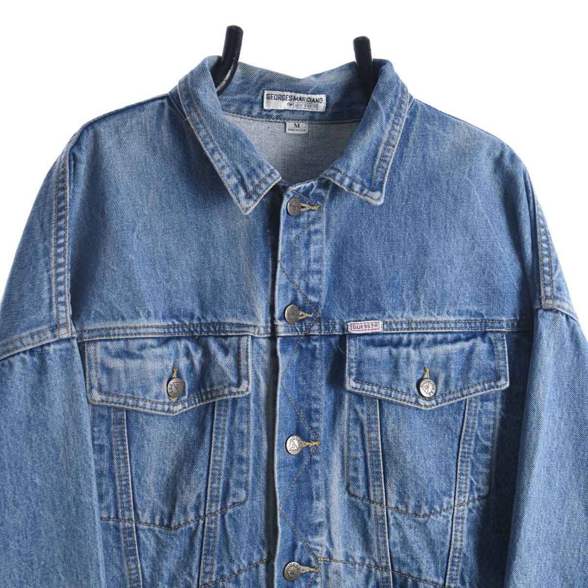 90s Guess Blue Denim Jacket (M)